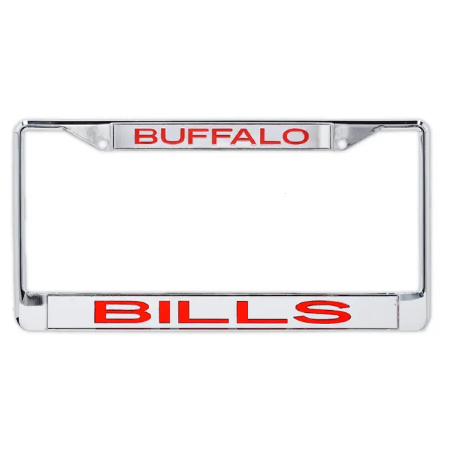 Cleveland Browns Metal Frame Acrylic Top & Bottom Inlaid Mirror License  Plate Frame