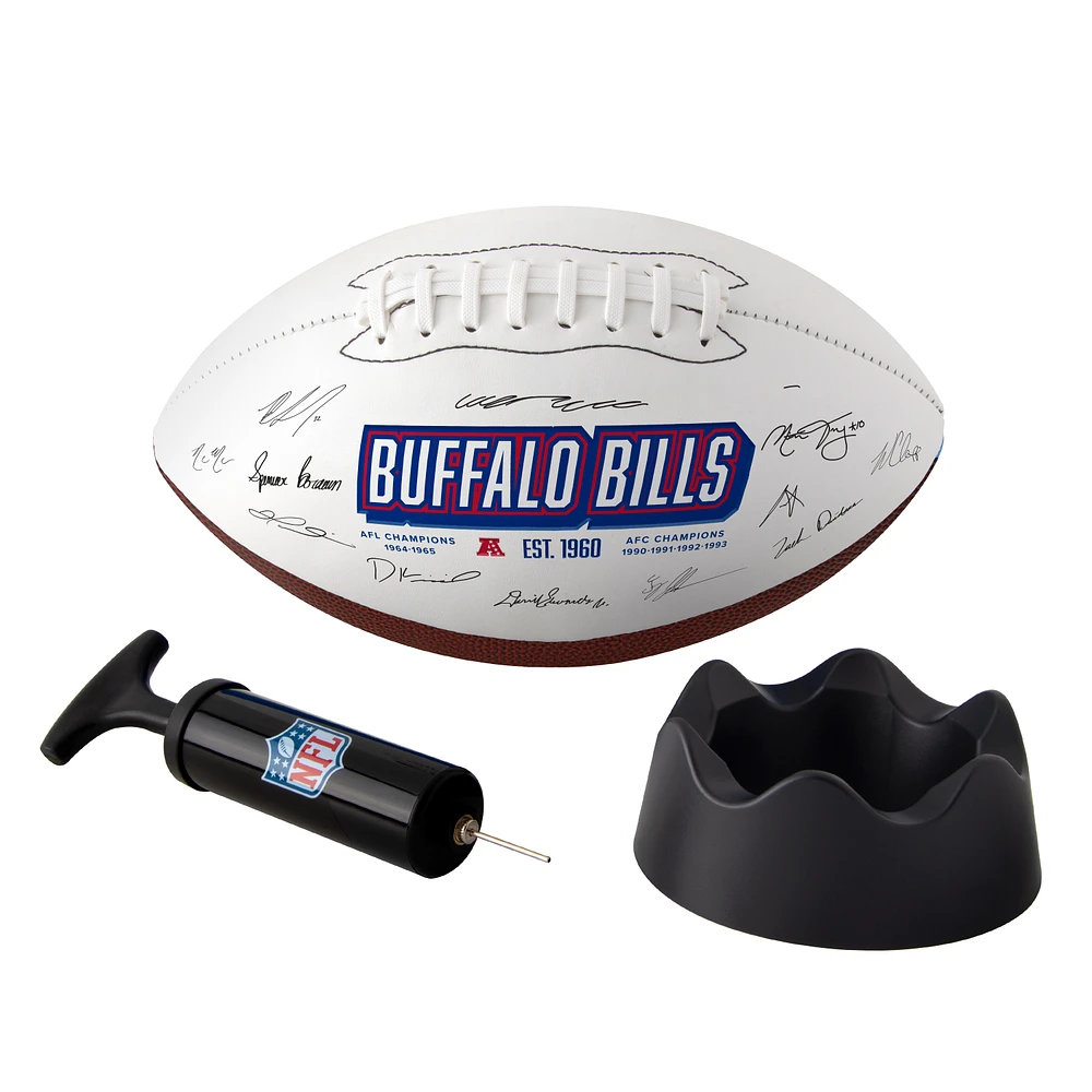 Ballon de football emblématique des Buffalo Bills