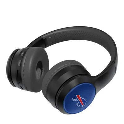 Buffalo Bills Solid Design Wireless Bluetooth Headphones