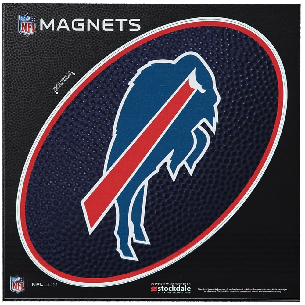 Lids Buffalo Bills Teamball 6' x 6' Oval Full Color Magnet