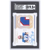 Cornelius Bennett Buffalo Bills Autographié 2023 Panini Flawless Distinguished Patch Autographié 3 Couleur Relic #DPA-CBE #21/25 SGC Authentifié 9.5/10 Carte