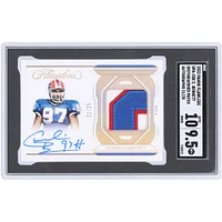Cornelius Bennett Buffalo Bills Autographié 2023 Panini Flawless Distinguished Patch Autographié 3 Couleur Relic #DPA-CBE #21/25 SGC Authentifié 9.5/10 Carte