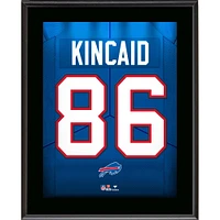 Dalton Kincaid Buffalo Bills 10.5" x 13" Jersey Number Sublimated Player Plaque