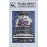 Dalton Kincaid Buffalo Bills Autographed 2023 Panini Mosaic #305 Beckett Fanatics Witnessed Authenticated Rookie Card