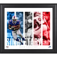 Buffalo Bills Devin Singletary Fanatics Authentic Framed 15 x 17