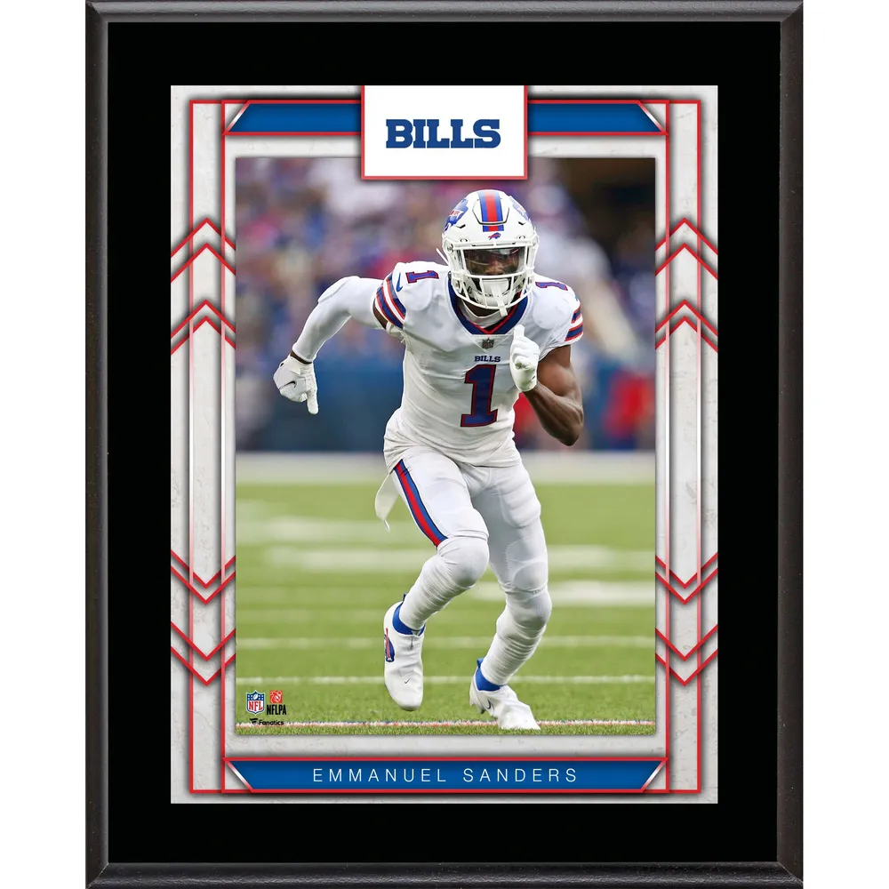 Lids Emmanuel Sanders Buffalo Bills Fanatics Authentic 10.5' x 13'  Sublimated Player Plaque