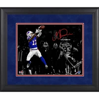 Photographie encadrée de 11'' x 14'' de Gabriel Davis Buffalo Bills, signature fac-similé