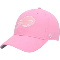 Girls Youth '47 Pink Buffalo Bills Rose MVP Adjustable Hat