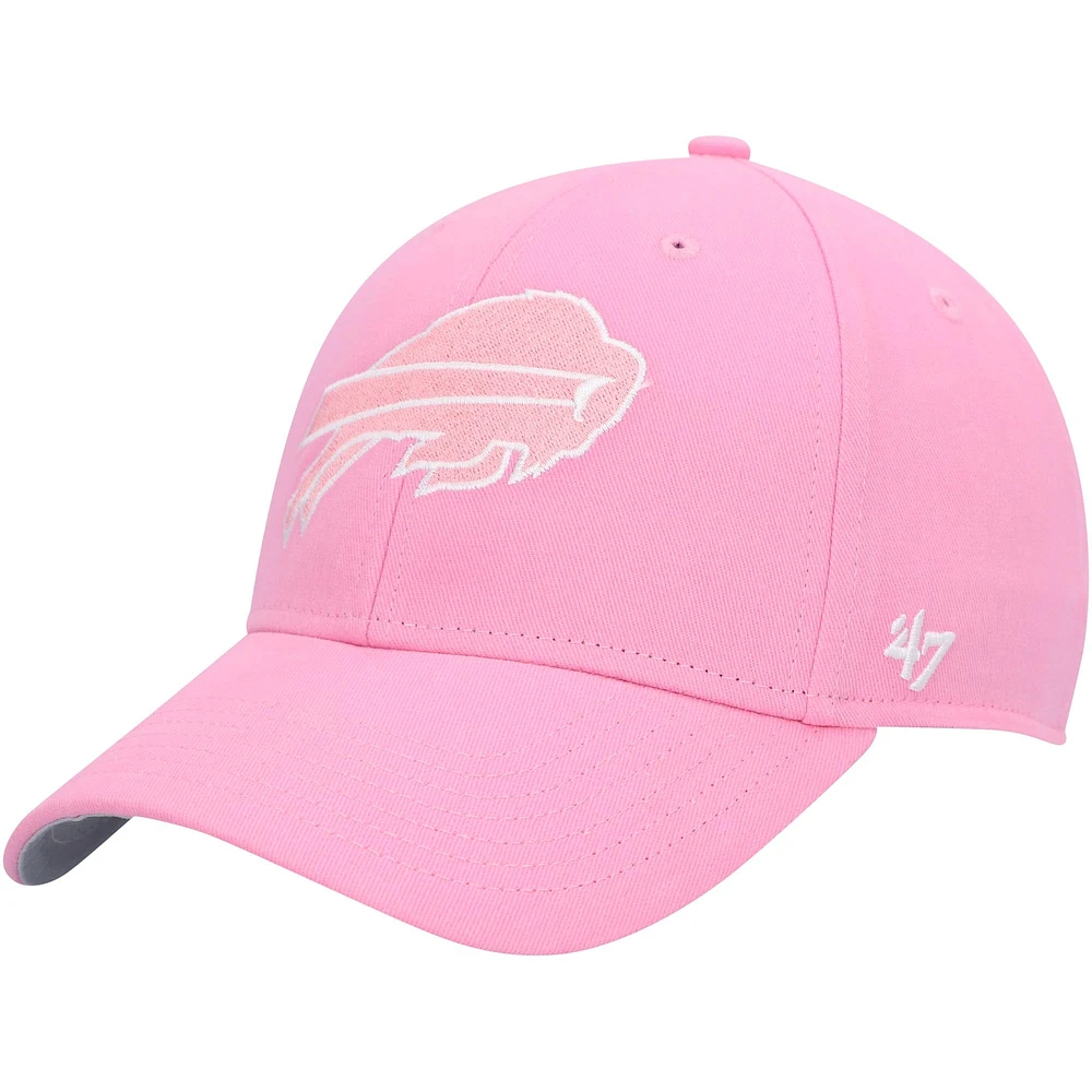 Casquette réglable rose MVP Buffalo Bills pour fille '47 pour fille