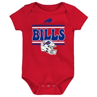 Ensemble de trois bodies pour bébé Buffalo Bills Play Day