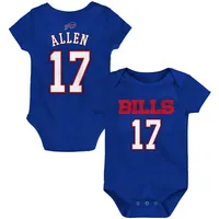 Outerstuff Newborn & Infant Royal/Red Buffalo Bills Too Much Love Two-Piece Bodysuit Set