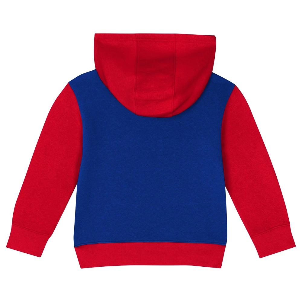 Ensemble sweat à capuche et pantalon en polaire pour bébé Royal Buffalo Bills Coin Toss