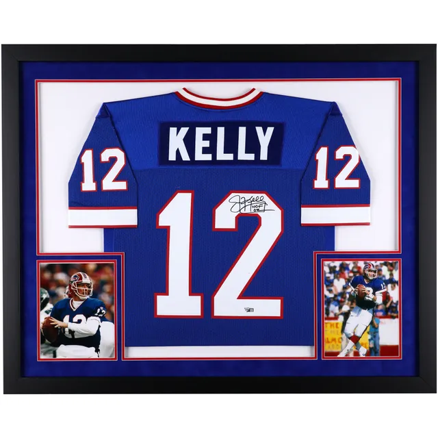 Men's Jim Kelly Buffalo Bills Jersey Mitchell & Ness NFL Blue