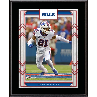 Jordan Poyer Buffalo Bills 10.5" x 13" Player Sublimated Plaque