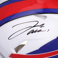 Josh Allen & Jim Kelly Buffalo Bills Autographed Riddell Speed Authentic Helmet