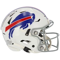 Casque authentique Riddell Speed ​​Flex autographié par Josh Allen Buffalo Bills