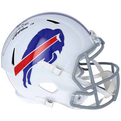 Josh Allen Buffalo Bills Autographed Riddell Speed Replica Helmet
