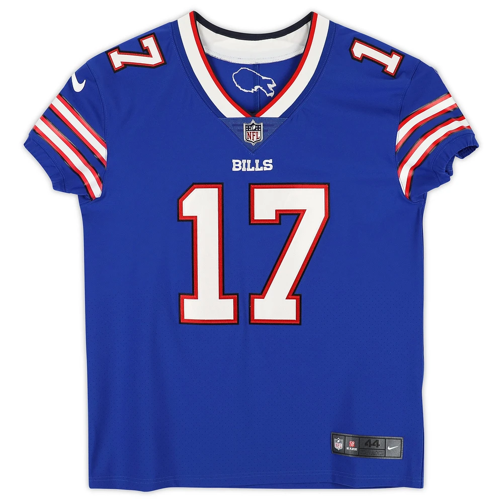 Josh Allen Buffalo Bills Autographed Royal Nike Elite Jersey