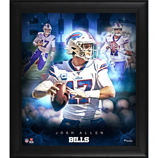 Josh Allen Buffalo Bills Unsigned Running Photograph