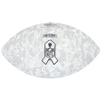 Keon Coleman Buffalo Bills Autographed Wilson 2024 Salute To Service Football 