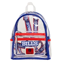 Loungefly Buffalo Bills Clear Mini Backpack