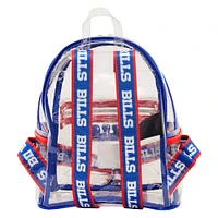 Loungefly Buffalo Bills Clear Mini Backpack