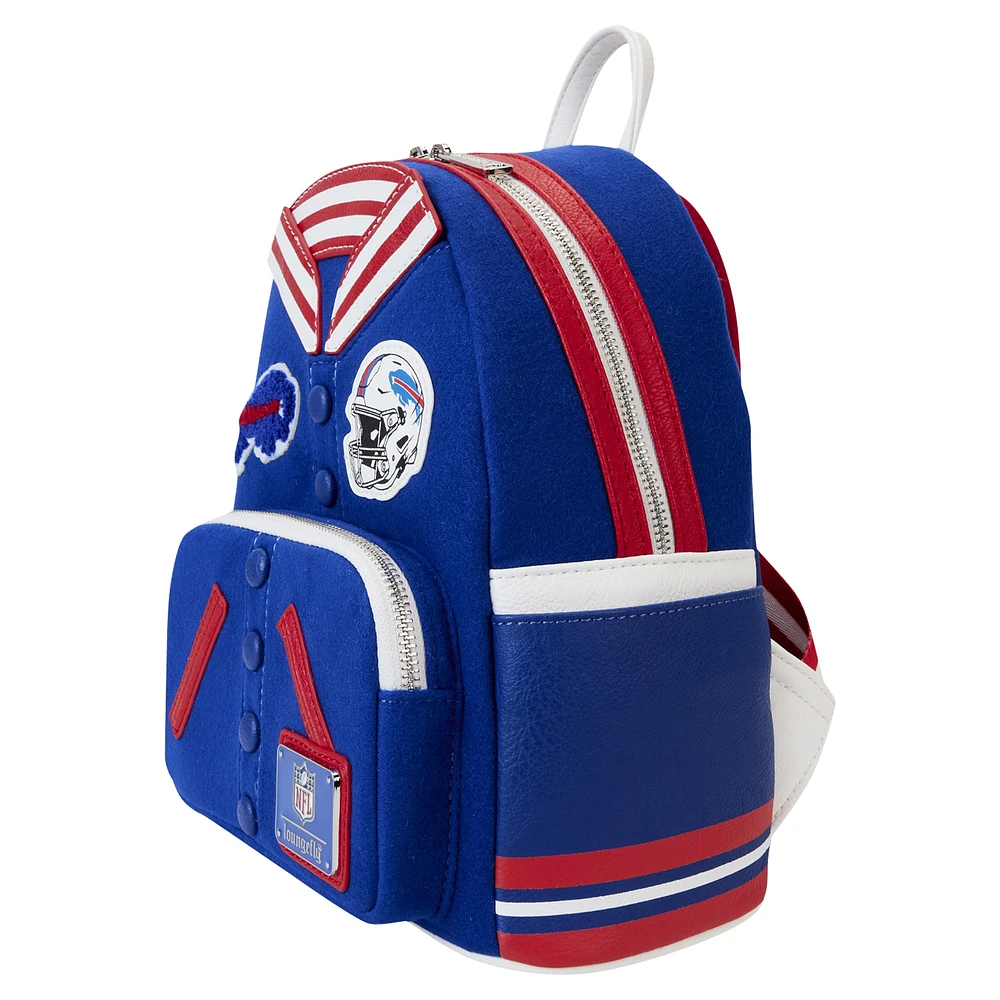 Mini sac à dos universitaire Buffalo Bills de Loungefly