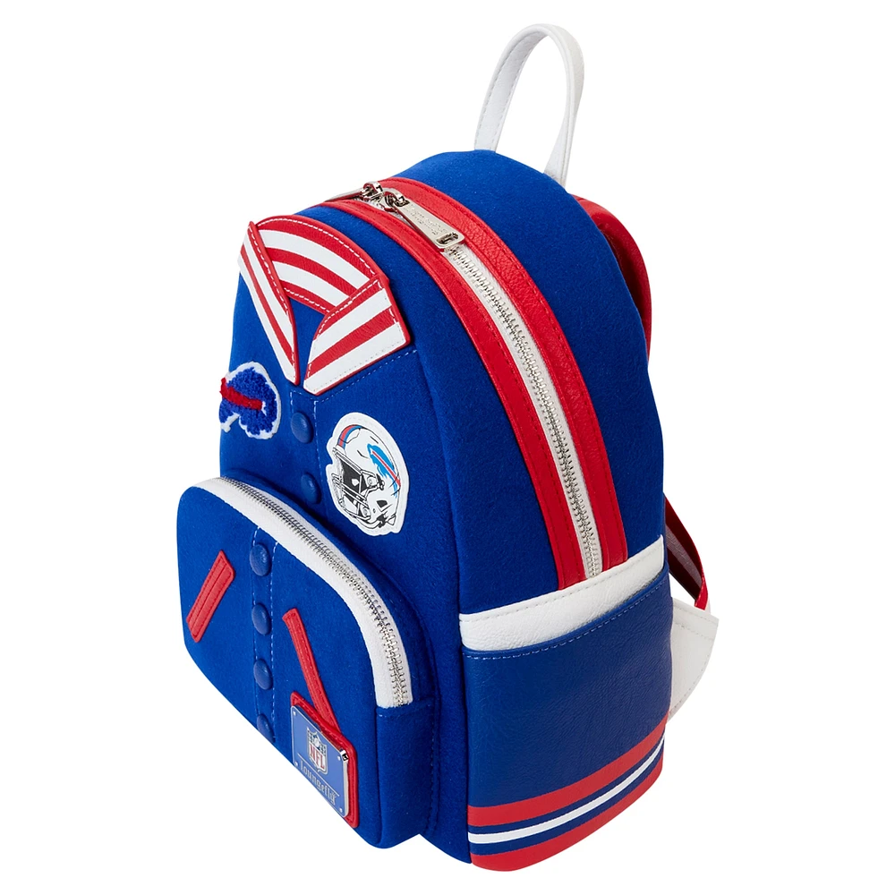 Mini sac à dos universitaire Buffalo Bills de Loungefly