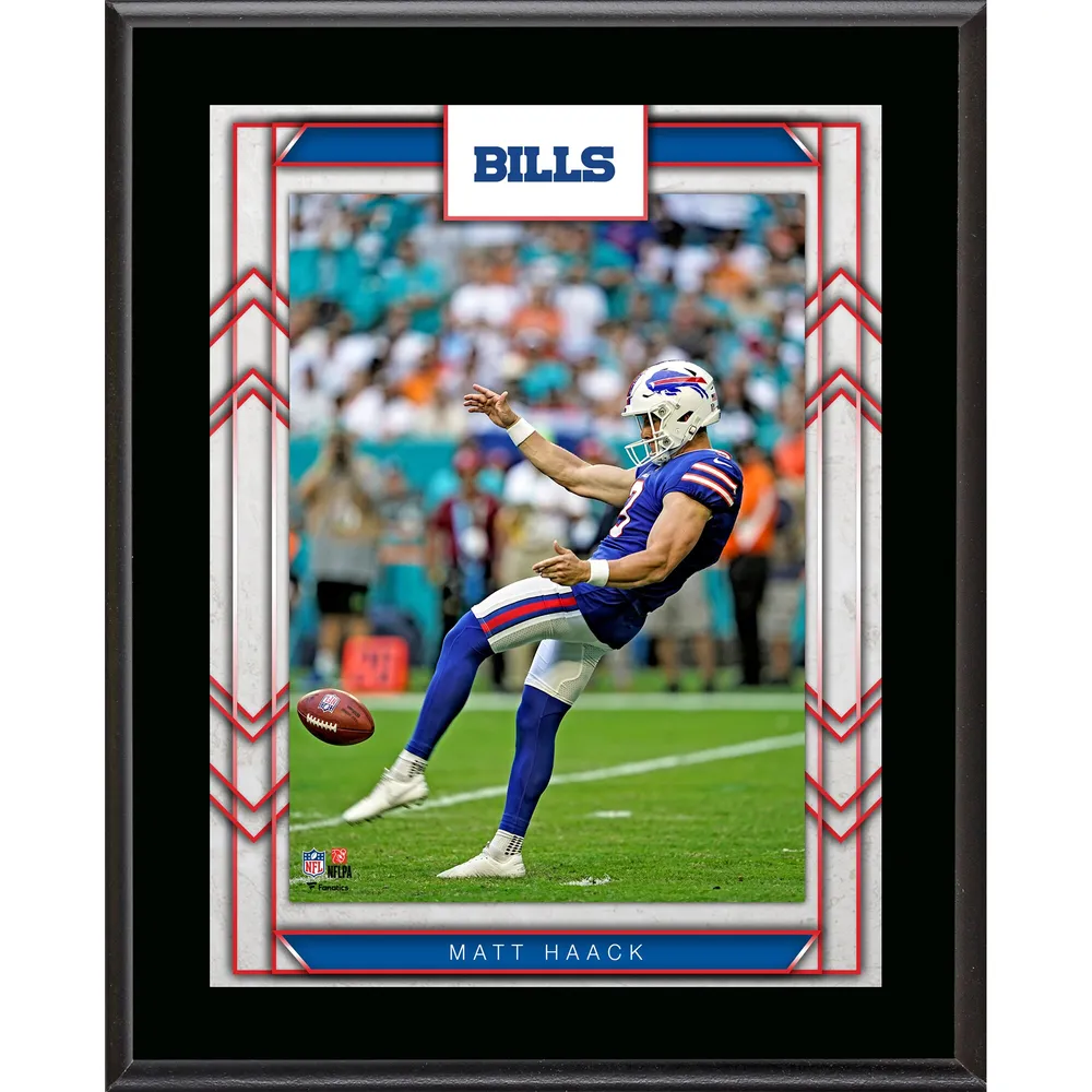 Matt Haack Buffalo Bills Fanatics Authentic Framed 10.5' x 13' Sublimated  Player Plaque