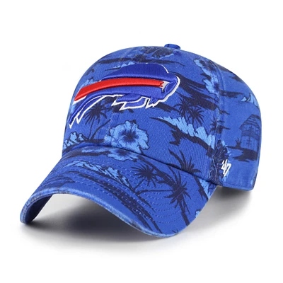 Men's '47  Royal Buffalo Bills Fiji Clean Up Adjustable Hat