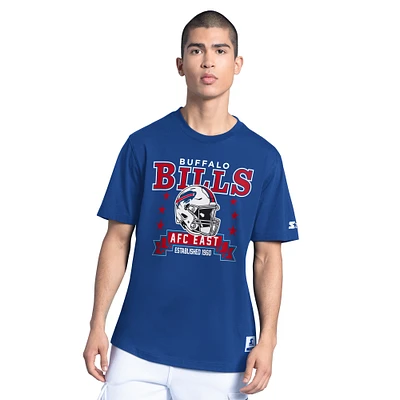 Men's Starter  Royal Buffalo Bills Sphere T-Shirt