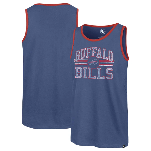 Lids Buffalo Bills Mitchell & Ness Heritage Colorblock Tank Top - Royal/Red