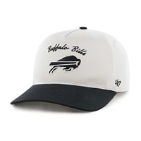 Casquette ajustable Safe Bet Stable Hitch pour homme, couleur crème/noir, Buffalo Bills, modèle 1947