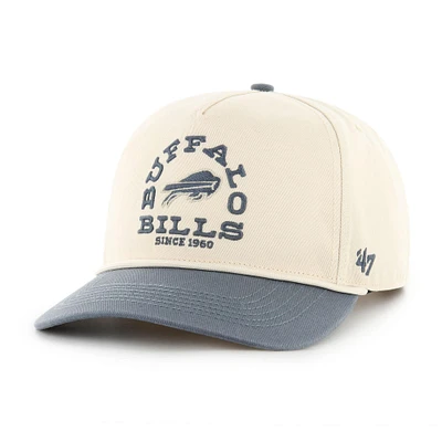Men's '47 Cream Buffalo Bills Ranchero Hitch Adjustable Hat