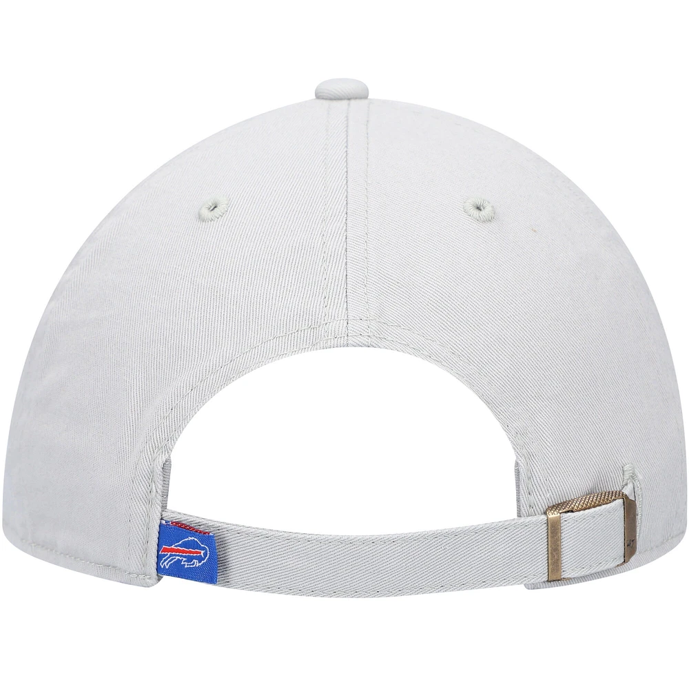 Casquette réglable '47 Buffalo Bills Clean Up pour homme, gris