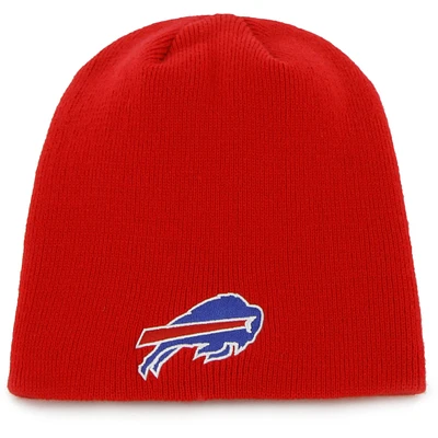 Men's '47 Red Buffalo Bills Secondary Logo Knit Beanie