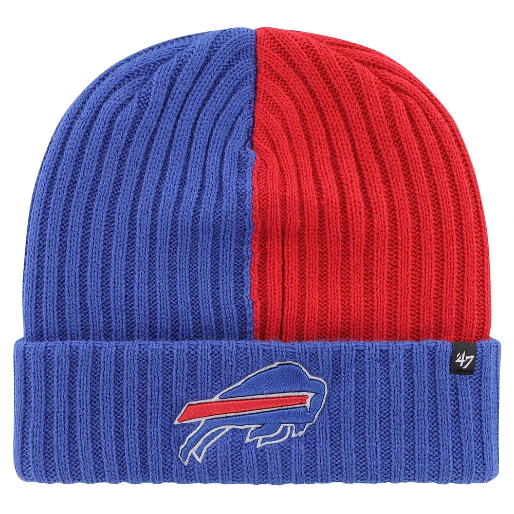 Bonnet en tricot à revers Fracture '47 Royal Buffalo Bills pour hommes