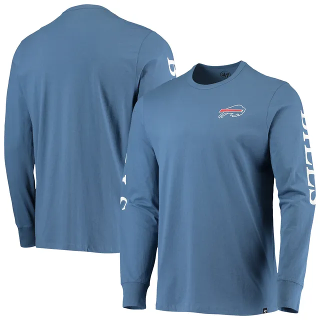 Men's Starter Royal/White Buffalo Bills Halftime Long Sleeve T-Shirt