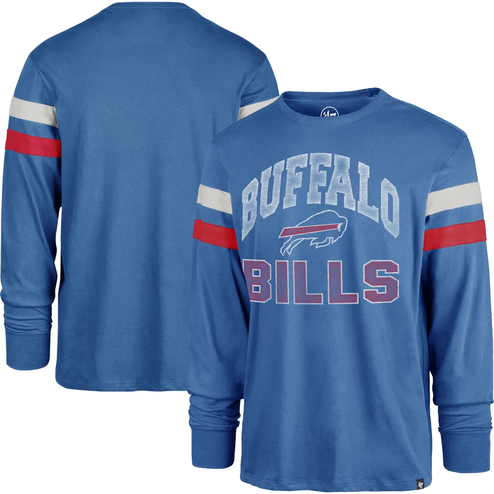 Nike Buffalo Bills Football Long Sleeve T Shirt Blue Athletic Cut Youth  Size L