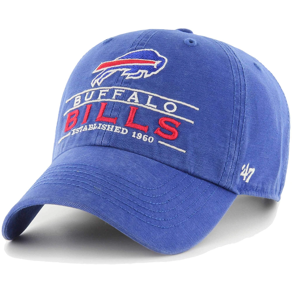 Casquette réglable '47 Royal Buffalo Bills Vernon Clean Up pour homme