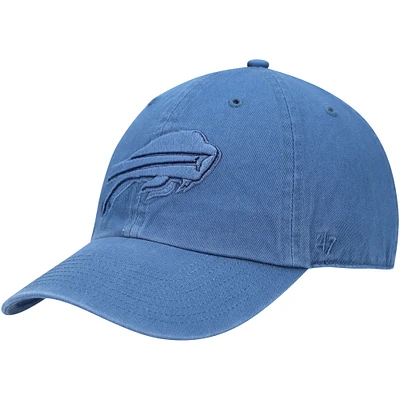 Men's '47 Timber Blue Buffalo Bills Clean Up Adjustable Hat