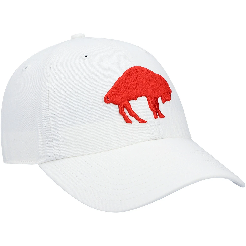 Casquette ajustable '47 Buffalo Bills Clean Up Legacy pour hommes, blanche