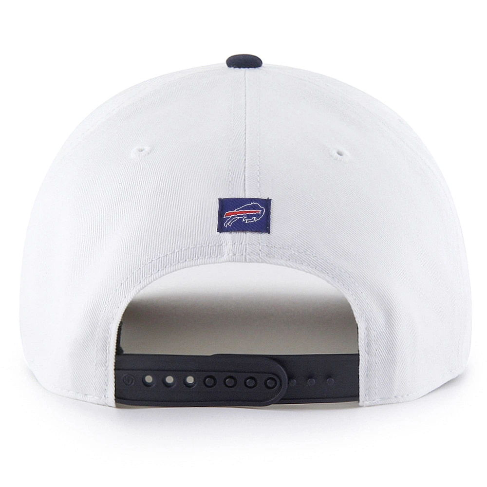 Men's '47 White Buffalo Bills Patriotic Overhand Hitch Adjustable Hat
