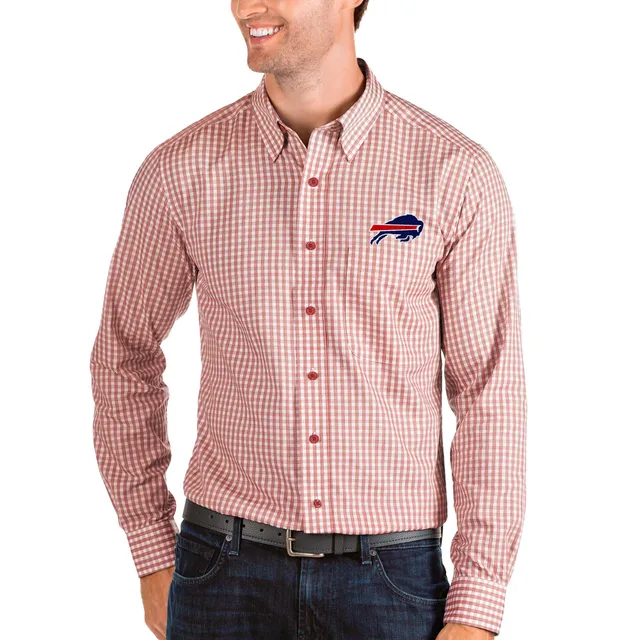 Men's Buffalo Bills Antigua Red Spark Polo