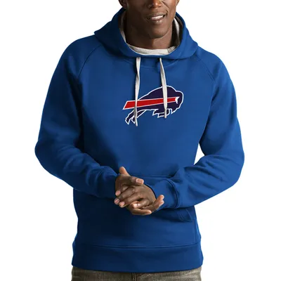 Buffalo Bills Antigua Victory Pullover Hoodie - Royal