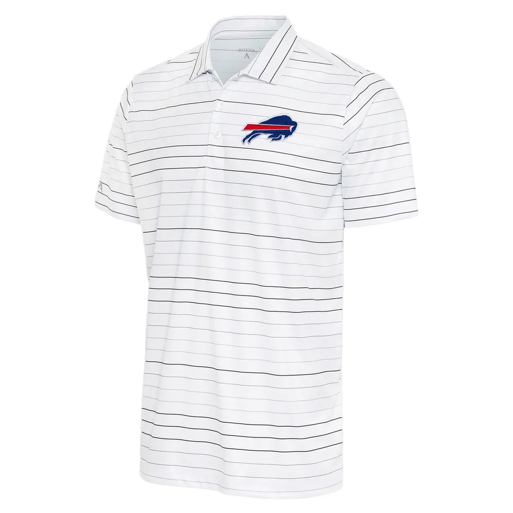 Antigua Buffalo Bills Men's Spark White Polo