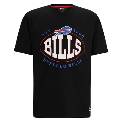 T-shirt noir Buffalo Bills Trap BOSS X NFL pour hommes