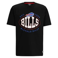 T-shirt noir Buffalo Bills Trap BOSS X NFL pour hommes