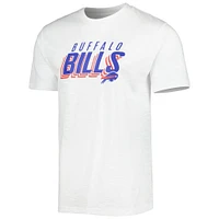 Men's Concepts Sport Royal/White Buffalo Bills Downfield T-Shirt & Shorts Sleep Set