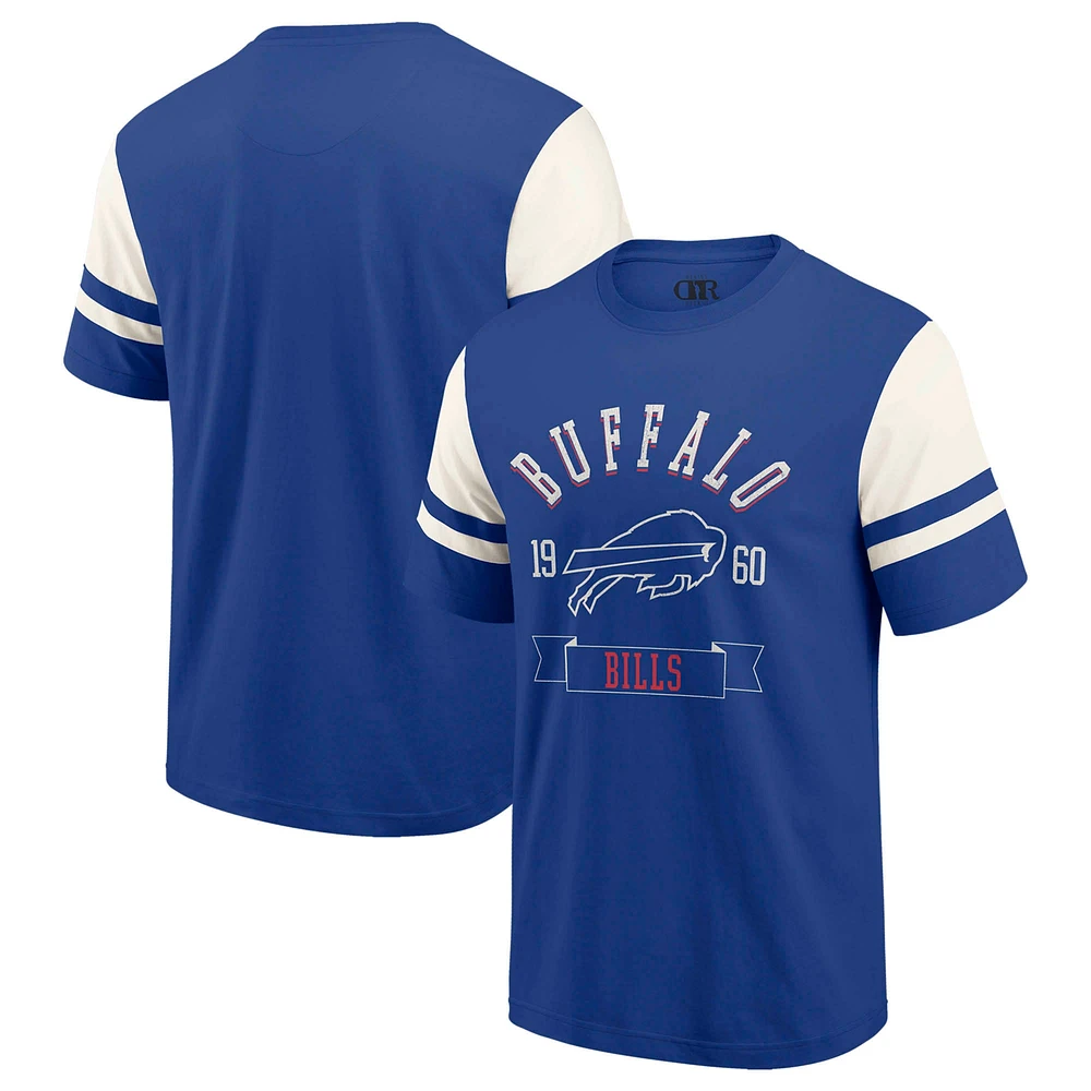 T-shirt de football pour homme Darius Rucker Collection by Fanatics Royal Buffalo Bills